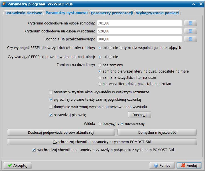 3. Umożliwienie automatycznej synchronizacji słowników przy każdym łączeniu z Pomostem.