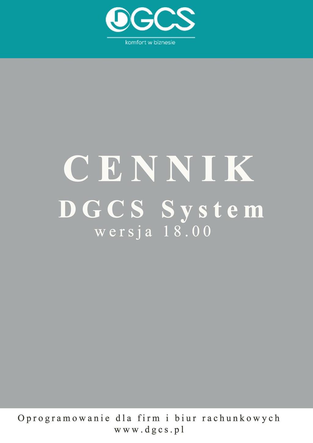 Cennik DGCS