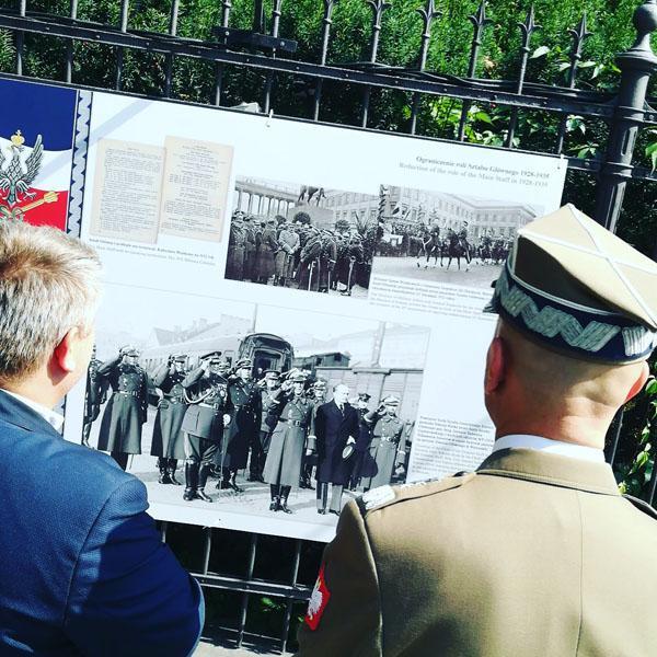 03 września 2018 WYSTAWA PLENEROWA NA STULECIE SZTABU GENERALNEGO WP. Polacy mają w sobie instynkt wolności.