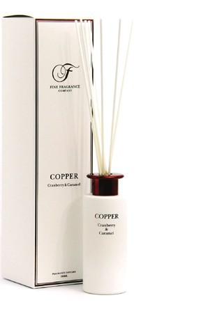 COPPER Cranberry & Caramel Kwaskowa czerwona żurawina zmieszana z pysznym i słodkim karmelem tworzy doskonale harmonijną kompozycję.