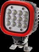 x gł. (mm): 100 x 40 x 129 Certyfikat: ECE-R10, ECE-R23 Żarówka: 12V/24V-LED Nr artykułu: 7070010020 89, 00 Reflektor roboczy LED 7000 Mocowanie kabłąkowe ze stali szlachetnej, do montażu w pozycji