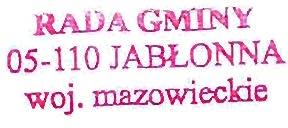 RADA GM1l'łY 05-110 JABŁONNA woj.