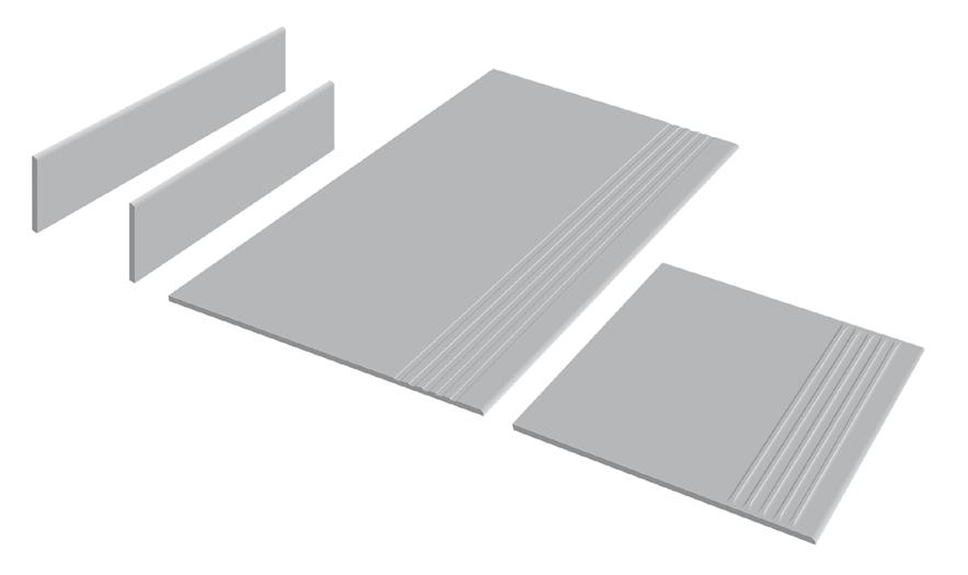 d-c 10x30 STOPNICA Step tread Stufenplatte Cтупeнь 30x60 cm Cokół Skirting Socket Плинтус 8x30 cm Cokół Skirting Socket Плинтус 8x40 cm OR MM SL Cokół Skirting