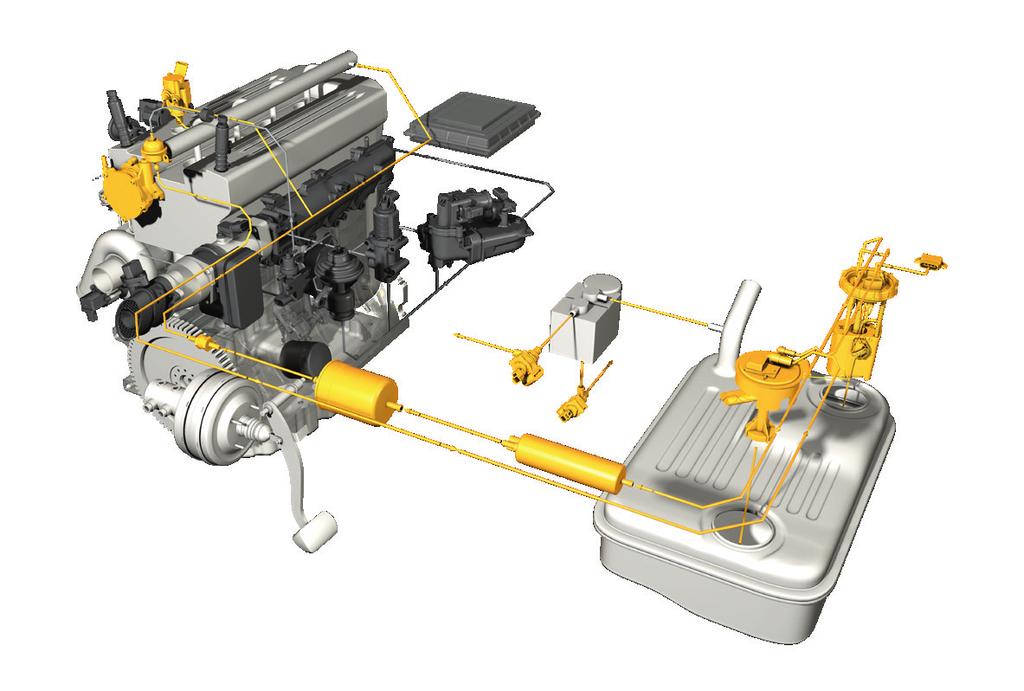 oferuje szerokie spektrum niezbędnych komponentów układów paliwowych o sprawdzonej jakości marki Pierburg.