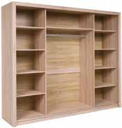 room. This simple piece of furniture with open shelves can have a different width and height, which