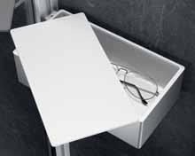 HÜPPE Select+ Organizer HÜPPE Select+ Organizer: są mocowane na Hüppe Select+