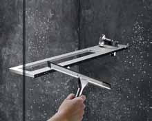 HÜPPE Select+ Shower Board może być uniwersalnie stosowany do wszystkich