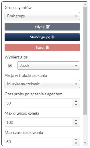 oczekujących na połączenie jak i statystyki połączeń on-line są dostępne w usłudze WallDisplay.