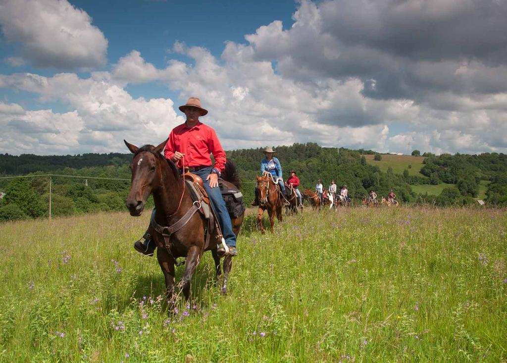 Szlak konny Jazdecká trasa Horseback