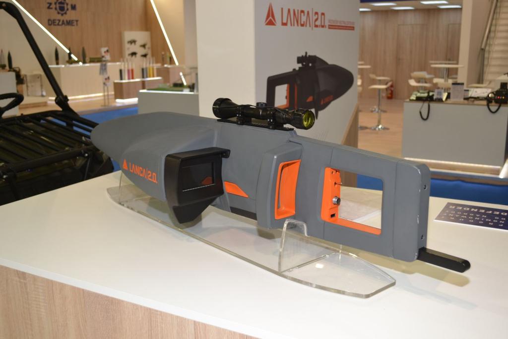 Przenośny neutralizator dronów Lanca 2.0 z Wojskowych Zakładów Elektronicznych. Fot. M.