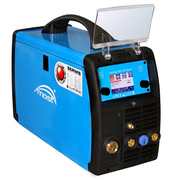 2. Deklaracja zgodności UE. Produkt: półautomat spawalniczy Fanmig 20 LCD MOST 2. Nazwa i adres producenta: RYWAL-RHC sp. z o.o. w Warszawie Ul. Chełmżyńska 80 04-464 Warszawa 3.