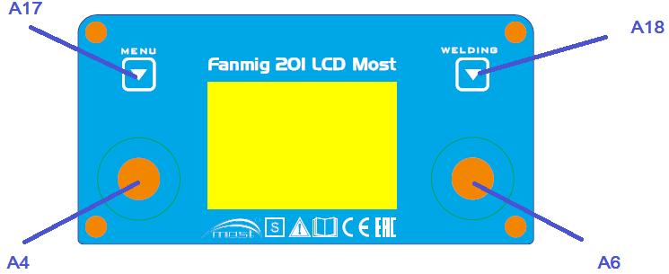 5. Budowa urządzenia Rysunek : Budowa urządzenia Fanmig 20 LCD Rysunek 2: Panel sterowania Fanmig 20 LCD Poz.