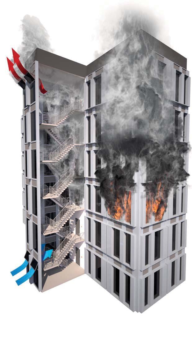 Innowacja w zakresie oddymiania Firma D+H oferuje innowacyjne rozwiązania w zakresie odprowadzania dymu i ciepła (oddymiania).