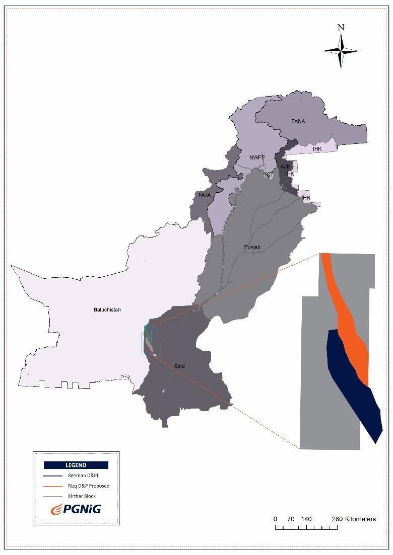 MMBOE PGNiG: Pakistan podstawowe informacje Produkcja 1,6 1,4 1,2 1,0 0,8 0,6 0,4 0,2 0,0 0,67 0,56 0,45 0,06 0,81 0,66 0,47 0,32 0,30 2015 2016 2017 2018 2019 Gaz ze złoża Rehman Gaz ze złoża Rizq 1