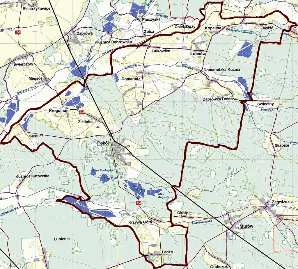 1.1.8 Obiekty narażone na ataki terrorystyczne w Gminie Pokój STACJA PALIW ORLEN Zieleniec 64 GOSPODARSTWO ROLNE FAŁKOPOL Fałkowie 109 URZĄD POCZTOWY MOPEX HIS Pokój Namysłowska 27 SZPITAL