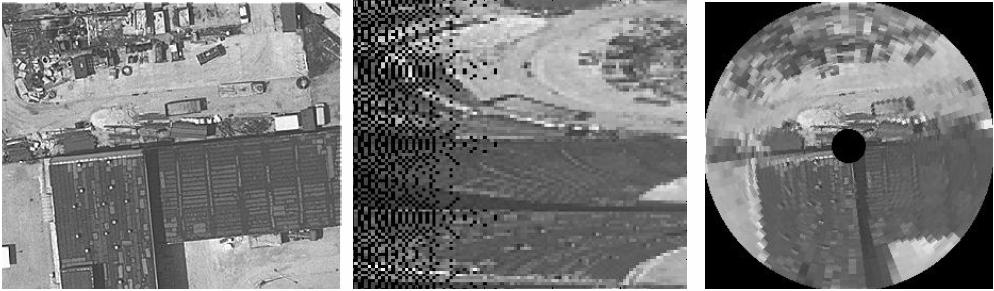 Transformata log-hough a jest odpowiednikiem transformaty Hough a (Hough, 1962), realizowanej dla krawędziowego obrazu obiektu w przestrzeni log-polar.