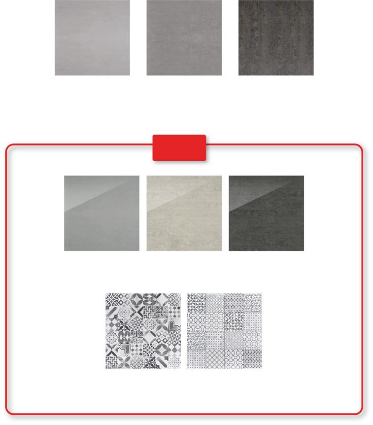 Loft Tech Loft Tech Soft Grey mat 600x600 mm Loft Tech Grey mat 600x600 mm Loft Tech Antracite mat 600x600 mm * Loft Tech Soft Grey Lappato* 600x600 mm Loft Tech Grey Lappato