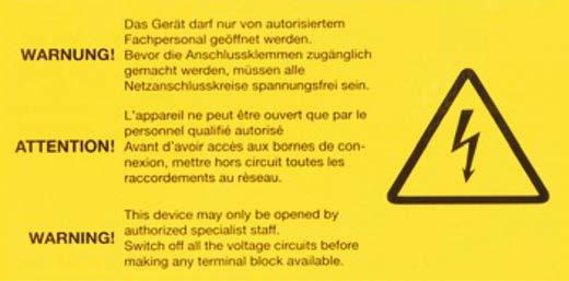 Bezpieczeństwo Ryzyko zdrowotne na skutek warunków higienicznych Panel dostępu automatyki 2.