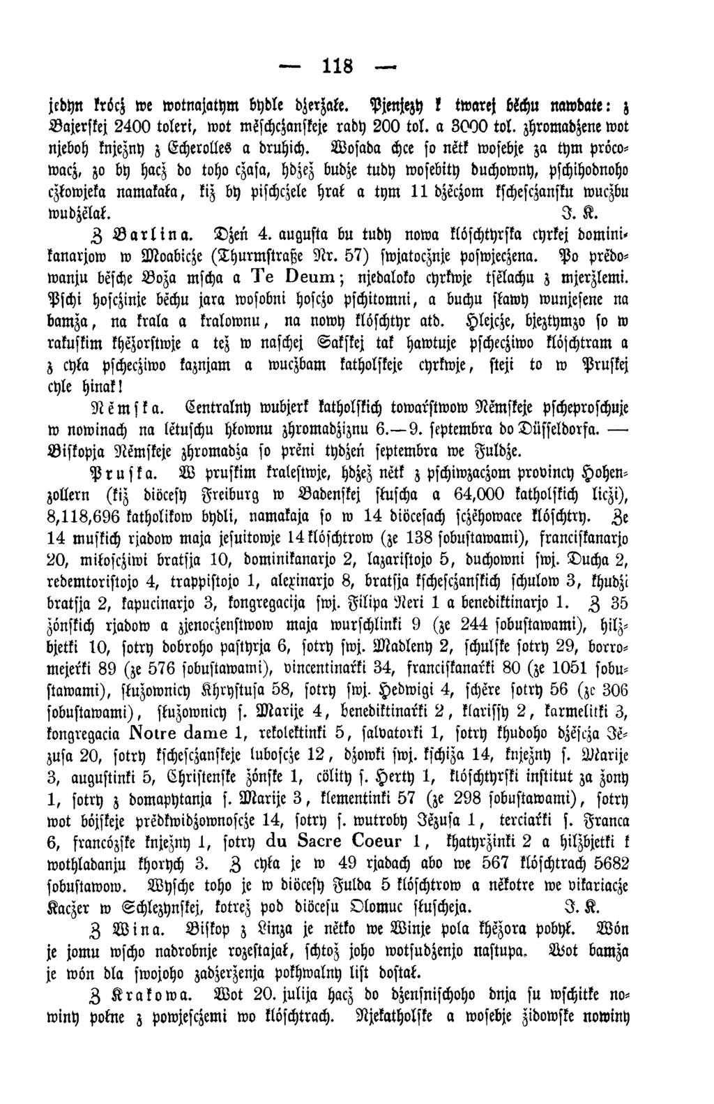 118 jcdhn kröcz we w vtnajatym bydle djerzate. P jm jezy k twarej blchu naw date: z Bajerskej 2 4 0 0 toleri, w ot möschczanskeje rady 2 0 0 to l. a 3 0 0 0 to i.