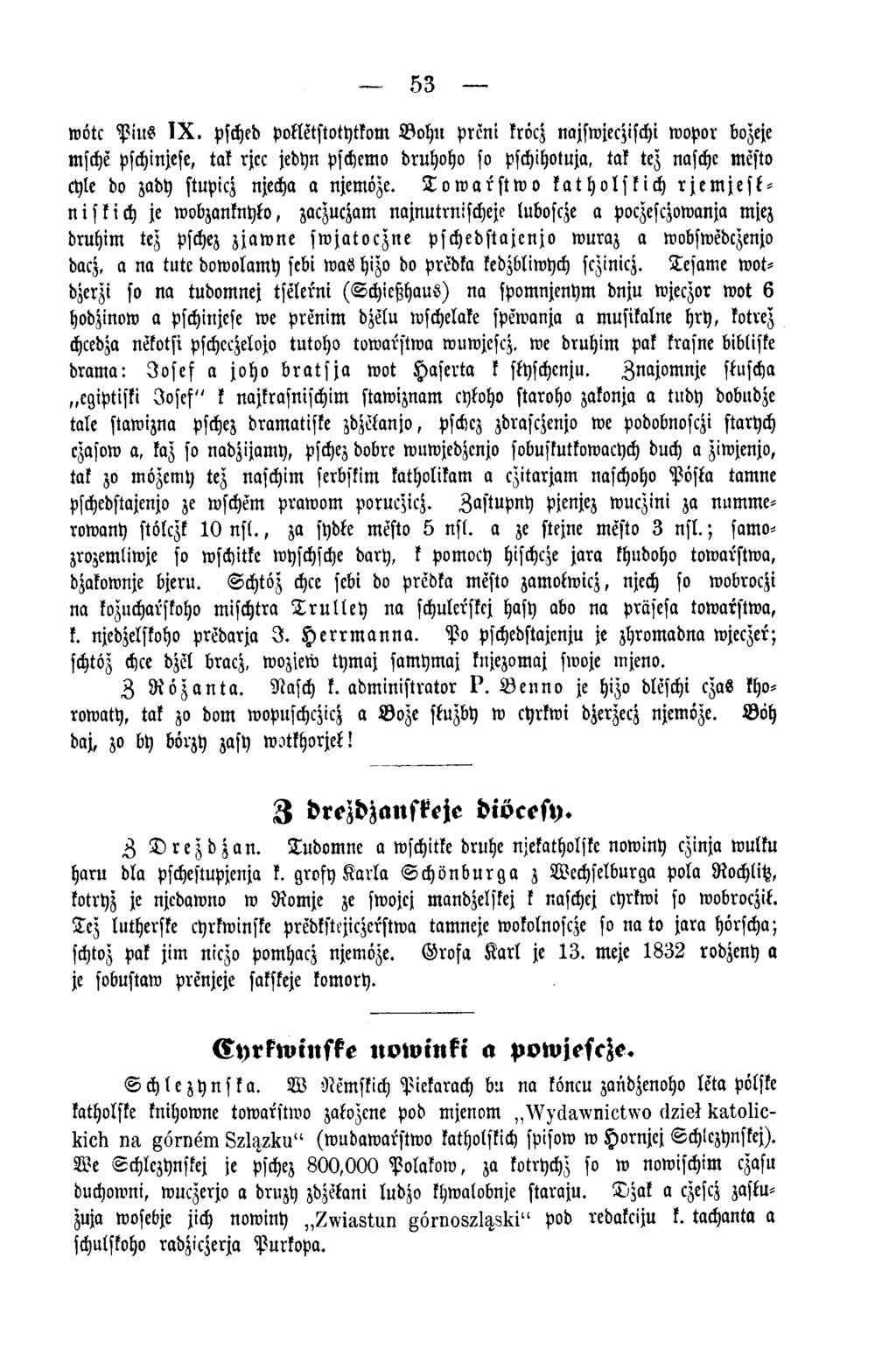 53 wötc P in s I X.