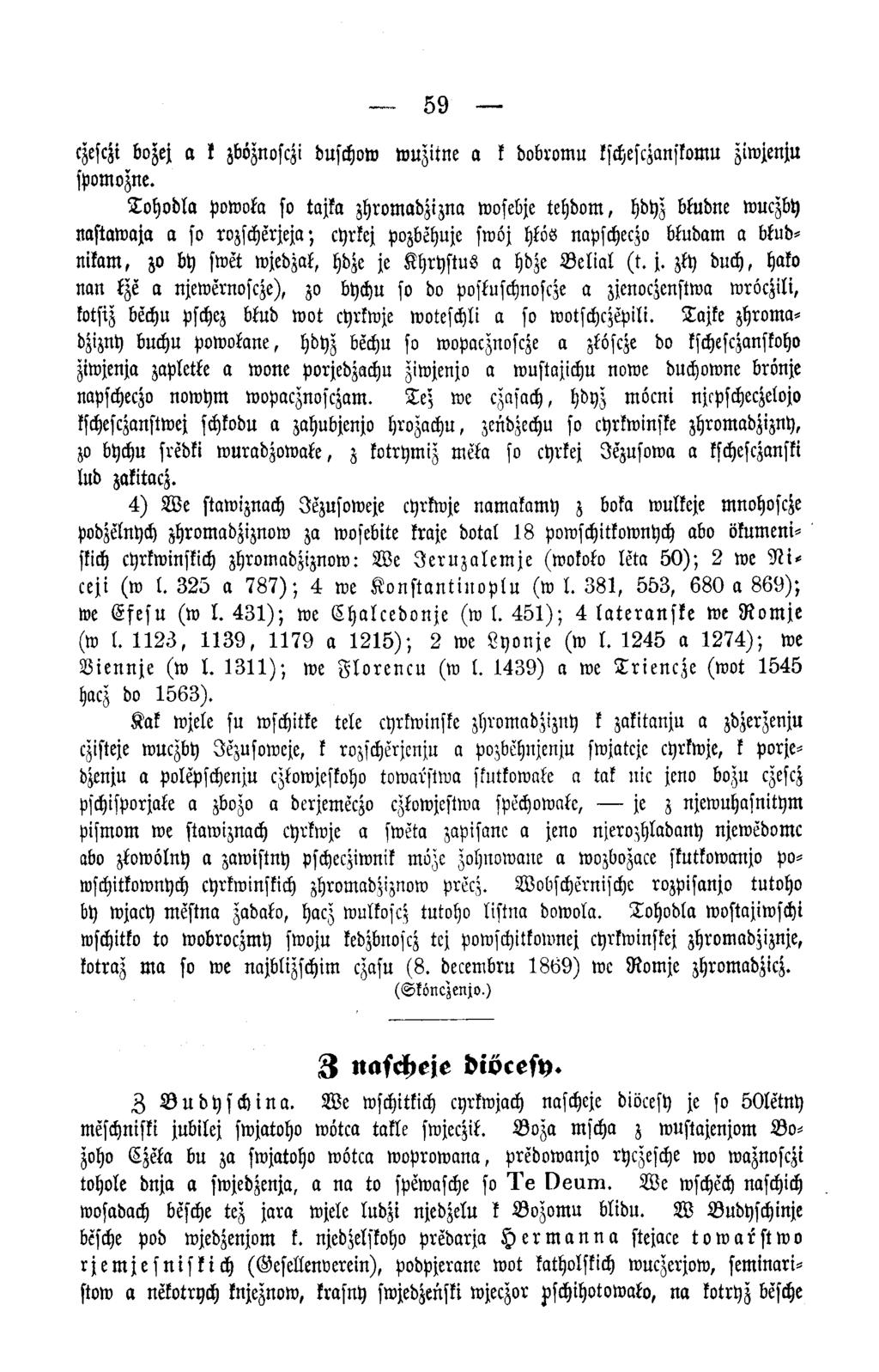 59 czescst bozej a I zböznosczi duschow w uzitne a k dobromu kschesczanskomu ziwjenju spomozne.