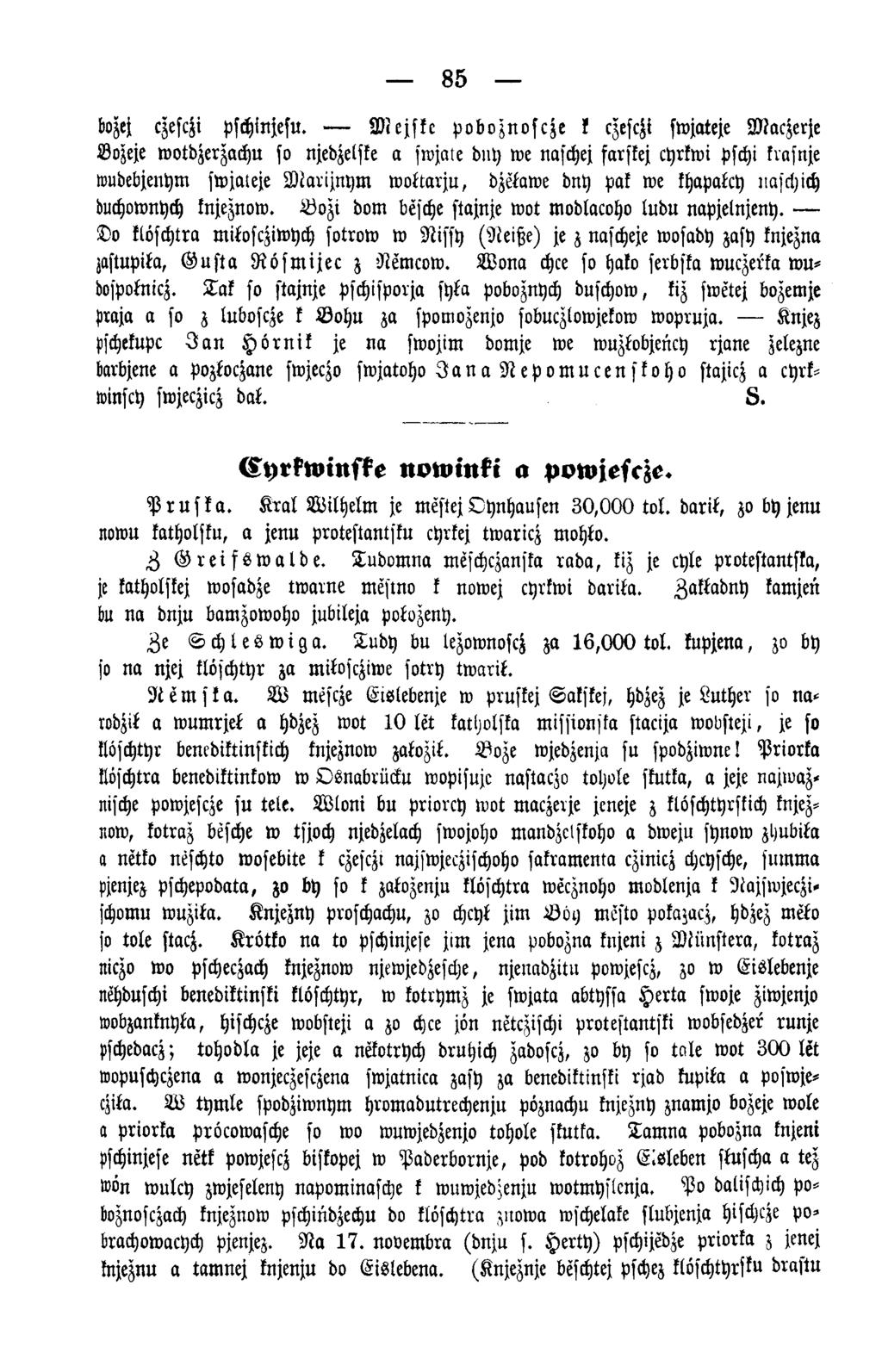 85 bozej czesczi pschinjesu.