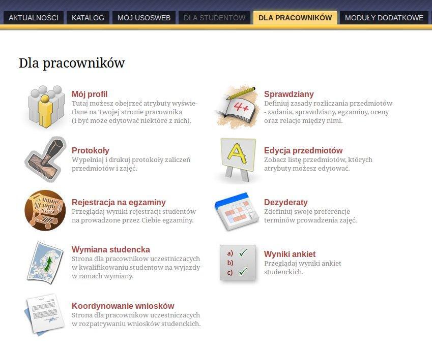 USOSweb dla prowadzących zajęcia www.usosweb.uni.opole.pl 1. Wypełnianie i drukowanie protokołów.