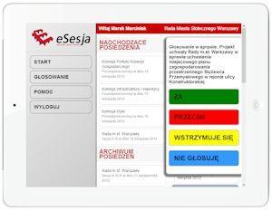 Laptopy nabyte w ramach tego projektu użytkowane były przez radnych w latach 2012-2014, następnie zostały przekazane Radom Dzielnic w ramach realizacji projektu