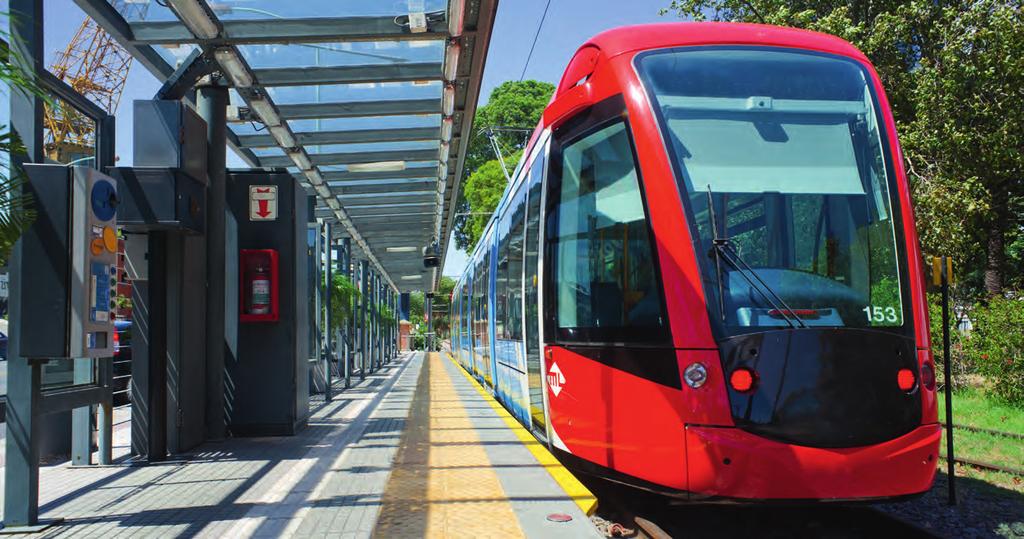 Ochrona stałoprądowych instalacji kolejowych (tramaje, kolej miejska, metro) Stały rozwój ośrodków miejskich na świecie wymaga dalszej ekspansji lokalnego transportu publicznego.