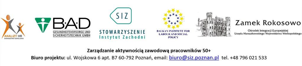 Nazwa narzędzia Diagnoza organizacji czy istnieje potrzeba działań demograficznych Cel narzędzia Diagnoza czy istnieje potrzeba działań wynikająca ze Sytuacje, w których zaleca się stosować narzędzie