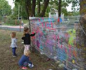 Na zakończenie projektu odbył się Piknik Rodzinny, połączony z oficjalnym otwarciem wiaty, turniejem Turnieju Street Ball.