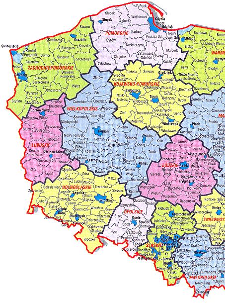 7,0 mln Biały Bór Kęsowo 3,5 mln zachodnipomorskie kujawskopomorskie Góra 1,4 mln dolnośloąskie Mykanów 2,5 mln śląskie Źródło: oprac. za: PAP za: GAZETA PRAWNA z 7 września 10 (nr 174) s. B10 Rys.