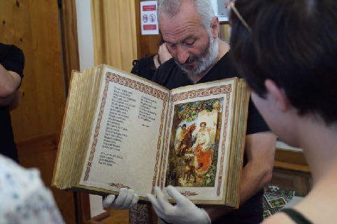 Ważnym miejscem, które odwiedziliśmy w Ostrogu, było lokalne Muzeum Książki, po którym