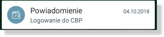 Na sparowane urządzenie zostaje wysłany push z informacją o autoryzacji logowania do systemu.