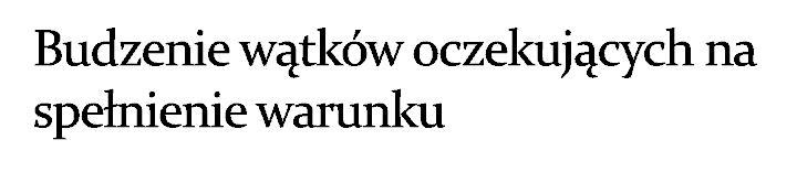 method_a() method_b(); zamek zintegrowany z obiektem jest wielowejściowy ponowne założenie zamka na tym samym obiekcie zakleszczenie? method_b() przedwczesne zwolnienie zamka? method() b.