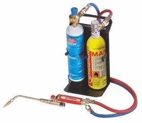 Palnik ALLGAS Mobile Pro Wydajny palnik na MAPP oraz tlen ź Idealny do lutowania rur na twardo, na miękko i innych prac serwisowych ź Temperatura płomienia ponad 3 100 C ź Temperatura robocza 1 300 C