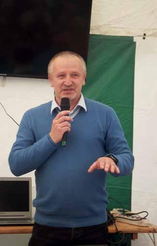 Wykład techniczny Pawła SP7SP podległych sobie żołnierzy również był pod wrażeniem naszego przedsięwzięcia.