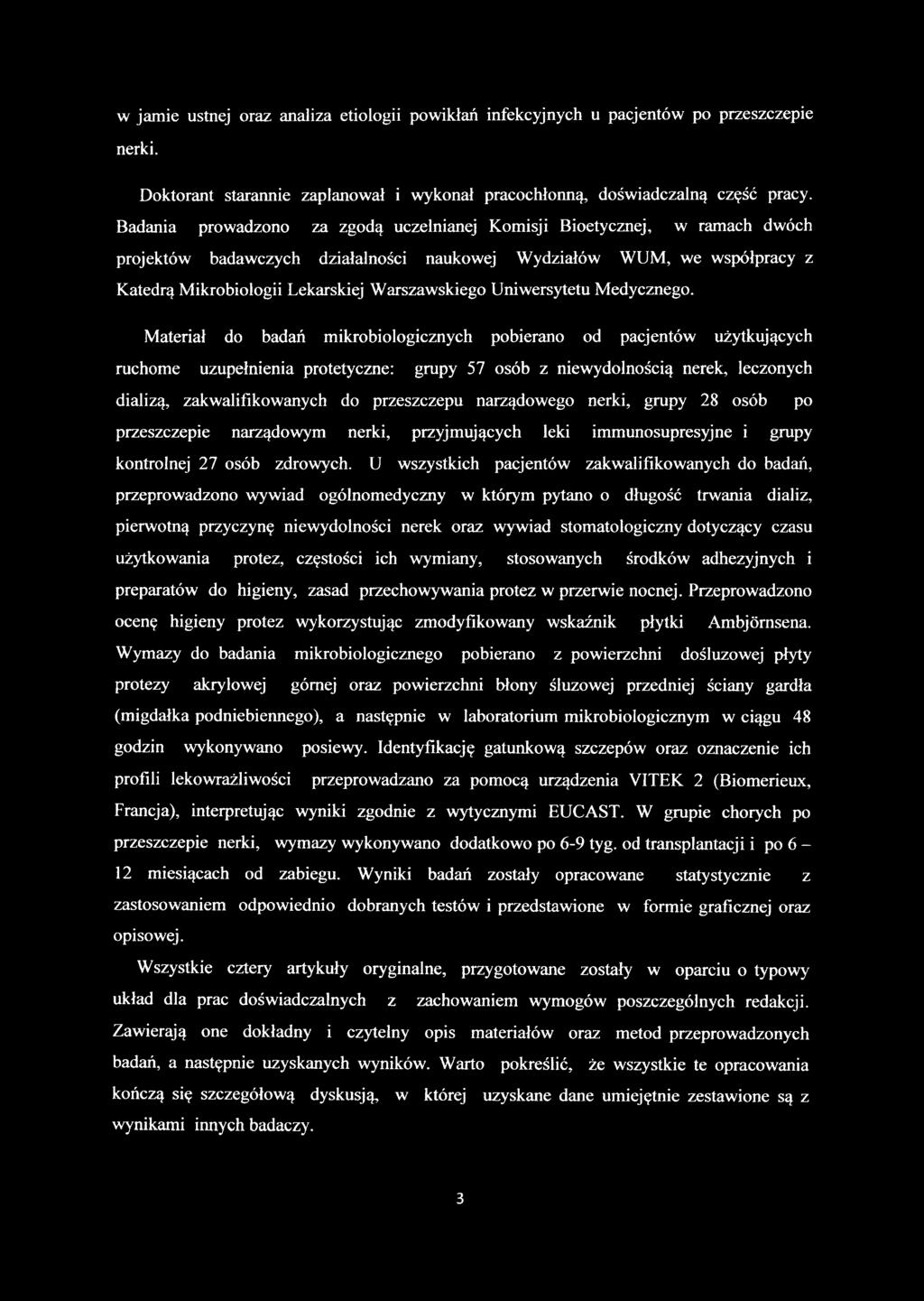 Uniwersytetu Medycznego.