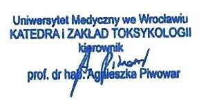 zastosowane trój- I wieloparametrowe panele diagnostyczne Ooktorantka wskazała Iryzynę I waspinę jako potencjalnie użyteczne parametry laboratoryjne, gdyż bardzo dobrze różnicują one grupy osób ze