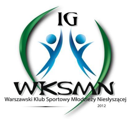 Klub/Szkoła:.... Kraj:... Adres:... Kod pocztowy:... Miasto:.