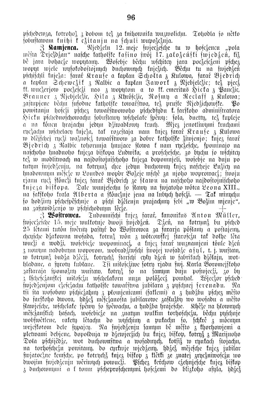 96 pschebewza, totrohoz z boboiu tez za knihownika w nzw otichn. T o h o b la so netto sobnstaw am t n i h i f c z i t a n j n n a s c h n li w npozcznja. S SSsttttjcnctt. dtjebzeln 12.