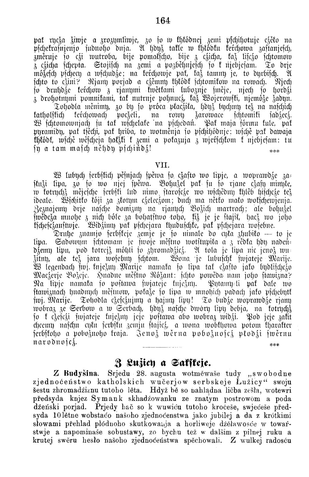 164 Pak rycza ziw je a zrozym liw je, zo so w khködnej zemi pschihotuje czeko n a pschekrasnjenjo sudnoho bitja.