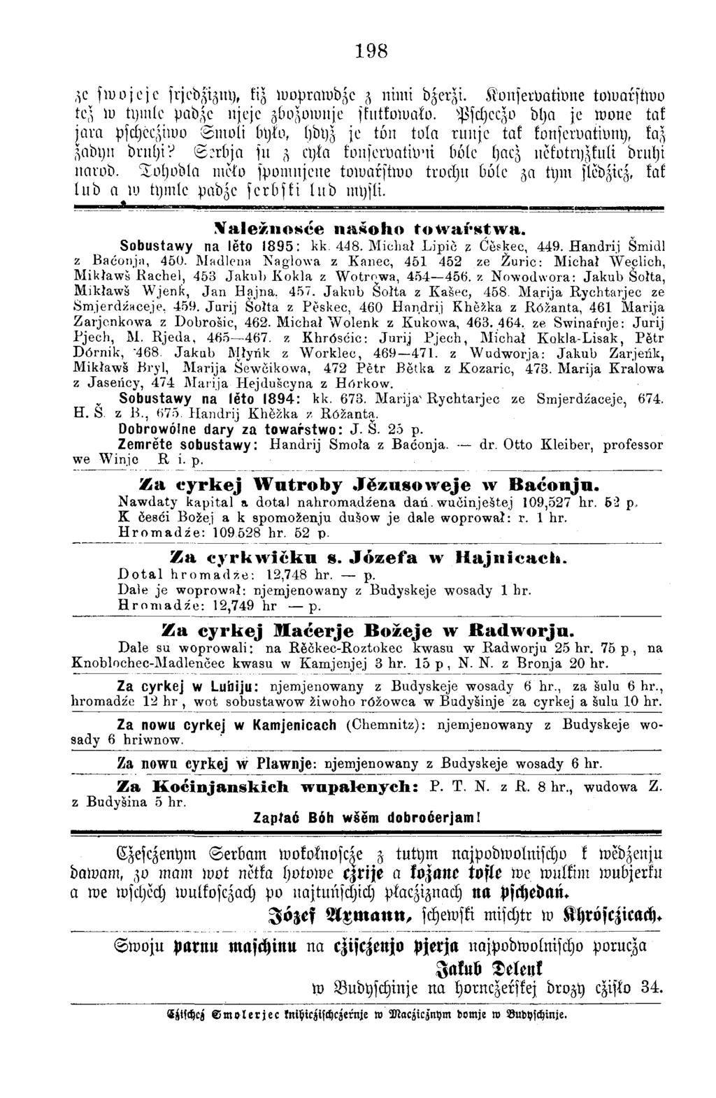198,je f m o j c j c srjedzizny, kiz w opraw dze z nim i dzerzi. K onservativne tow arstw o te,j w tijinle padze ltjcje zbozom nje skutkowako.