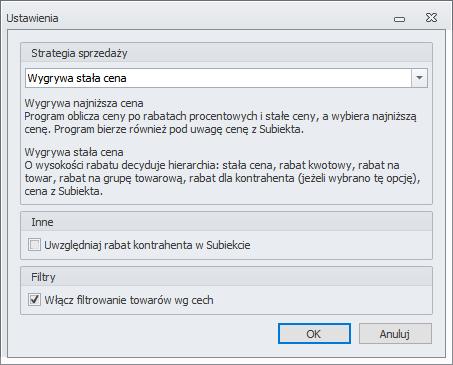 5.1 Ustawienia W ustawieniach programu użytkownik może zdefiniować ogólne ustawienia działania programu.