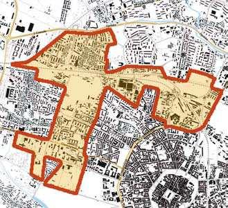 Zespół IV Zespół ten obejmuje heterogeniczne pod względem funkcjonalnym i przestrzennym obszary, należące do różnych jednostek urbanistycznych: tereny po południowej i północnej stronie torów