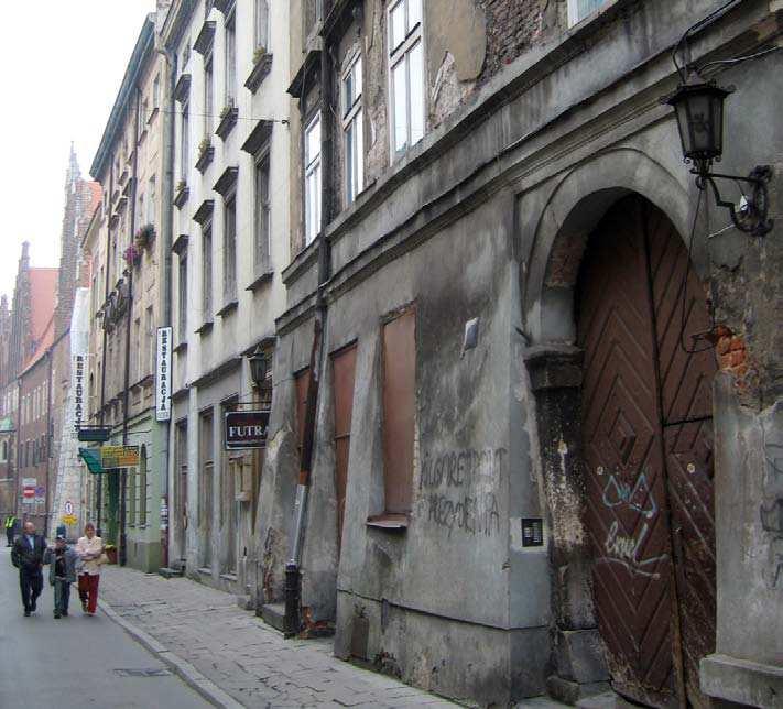 pl. Szczepański ul. Jagiellońska Podwórze przy ul.