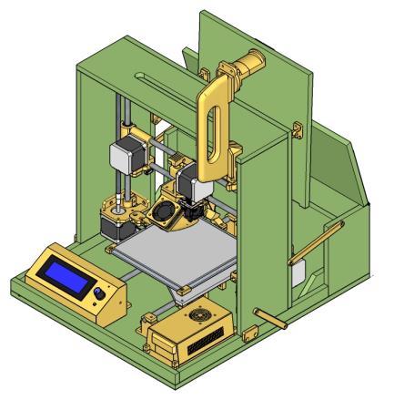 136 Rysunek 1 Projekt drukarki 3D Nauczanie to zajęcie dla odważnych, wymagające energii, poświęcenia i determinacji.
