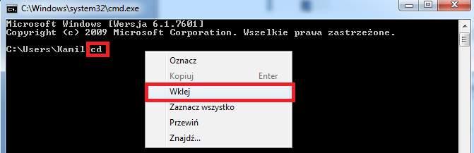 Pobieranie ścieżki dostępu do folderu. 11.