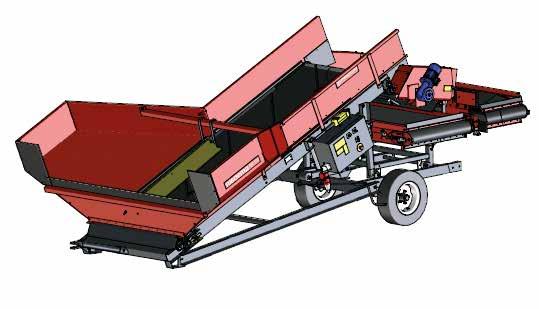 MIEDEMA SB 151 MIEDEMA SB 451 Model SB 151 to najmniejszy kosz przyjęciowy w asortymencie produktów firmy Dewulf, lecz nadal posiadający wszystkie niezbędne funkcje.