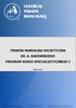TERAPIA MANUALNA HOLISTYCZNA DR. A. RAKOWSKIEGO PROGRAM KURSU SPECJALISTYCZNEGO I